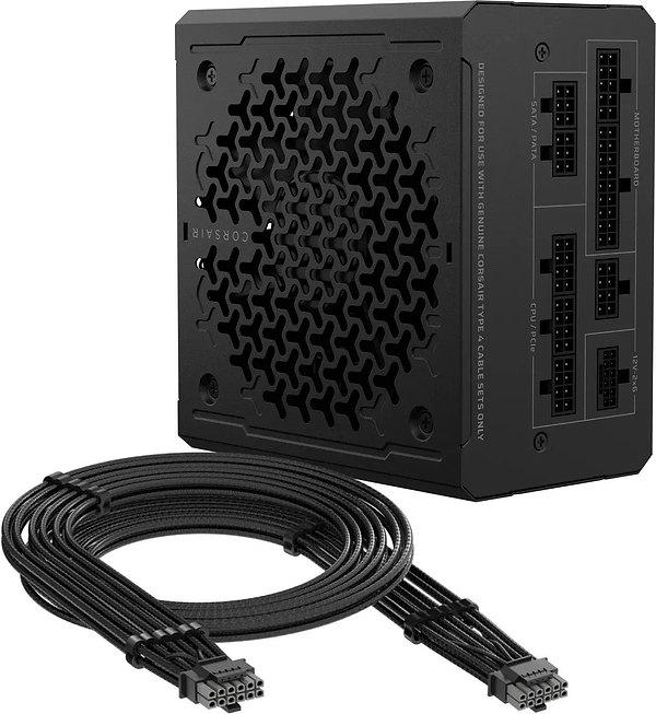 Фото - Блок живлення для ПК Corsair RM1000e ATX 3.1 (CP-9020297-EU) 1000W