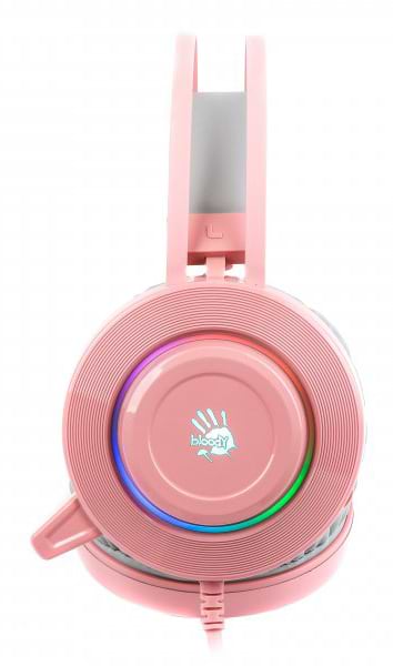 Фото - Гарнітура дротова ігрова Bloody G521 (Pink)