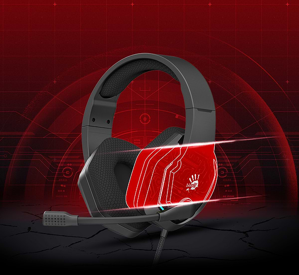 Фото - Гарнитура проводная игровая Bloody G260 Black