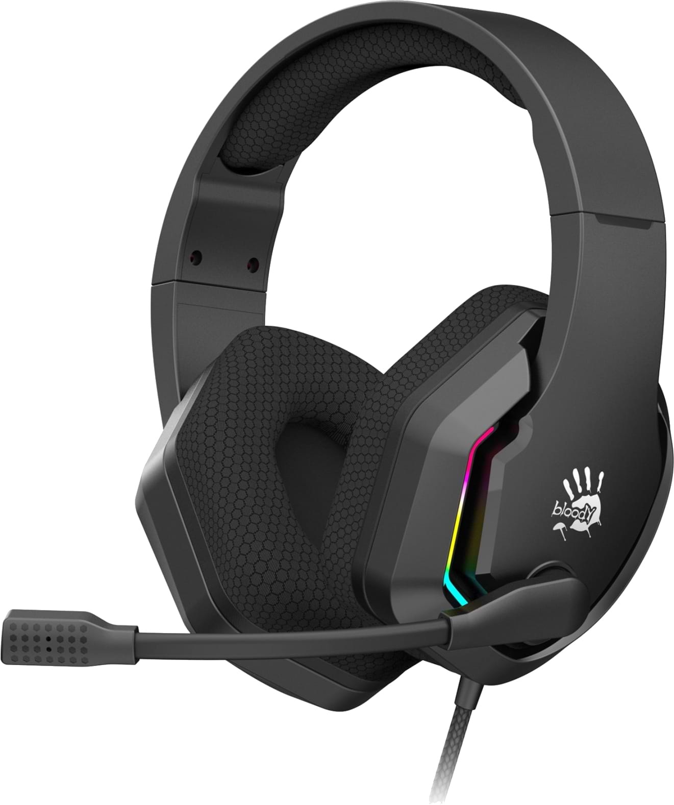 Гарнитура проводная игровая Bloody G260p Black - Фото 1