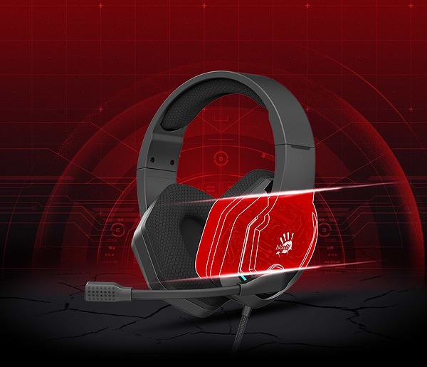 Фото - Гарнітура дротова ігрова Bloody G260p Black