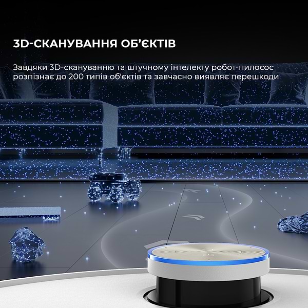 Фото - Робот-пылесос моющий Dreame X50 Ultra Complete White (RLX85CE-4-WH)
