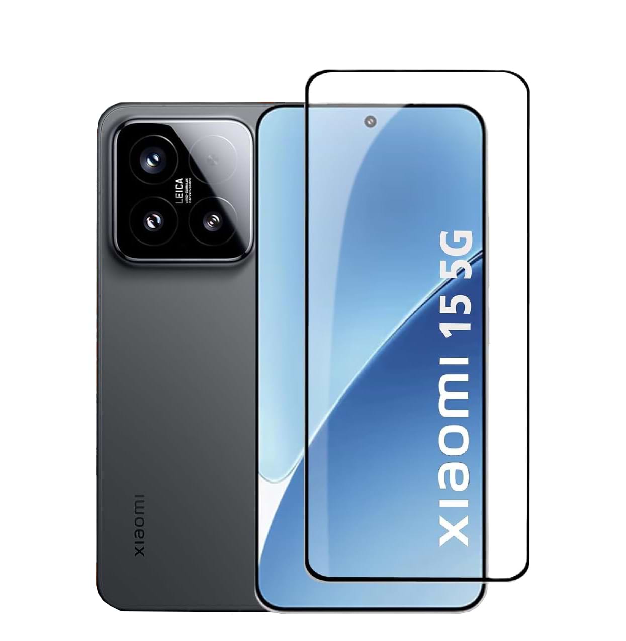 Захисне скло для смартфону BeCover for Xiaomi 15 5G Black (713419) - Фото 1