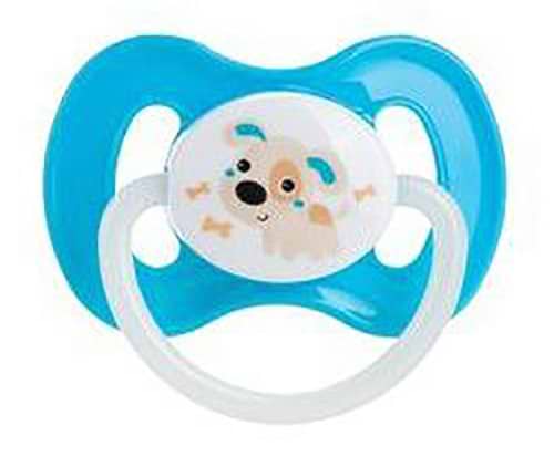 Круглая пустышка Canpol babies 6-18 м-цев Bunny & Company синяя (23/278_blu_new)