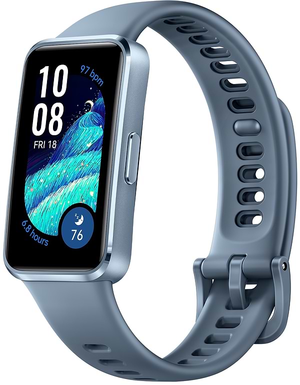 Фото - Смарт-годинник Huawei Band 10 Blue Metal Body