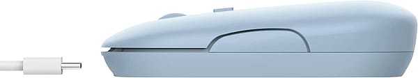 Фото - Миша бездротова Trust Puck Rechargeable Ultra-Thin BT WL Silent Blue (24126)