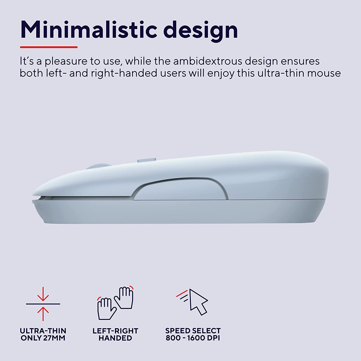 Фото - Миша бездротова Trust Puck Rechargeable Ultra-Thin BT WL Silent Blue (24126)