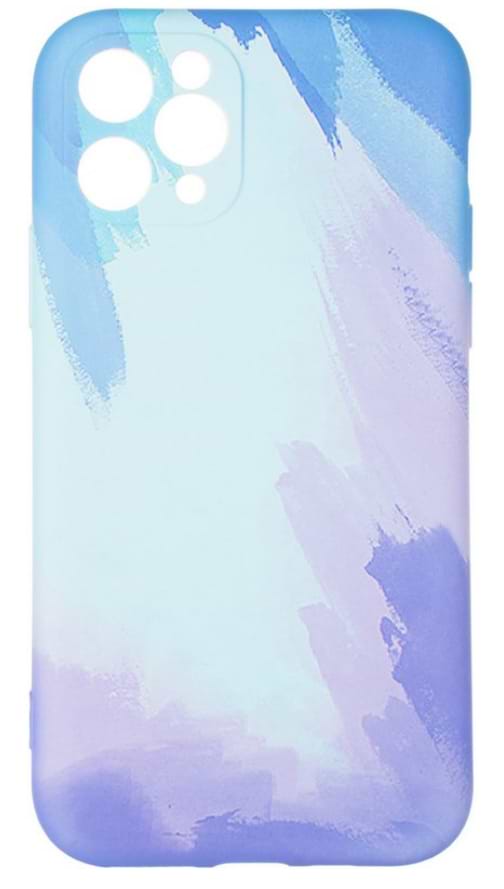 Чохол для смартфону Gelius Watercolor Case for iPhone 11 Pro Blue (88041) - Фото 1