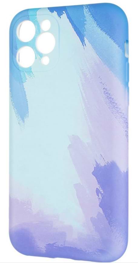 Фото - Чохол для смартфону Gelius Watercolor Case for iPhone 11 Pro Blue (88041)