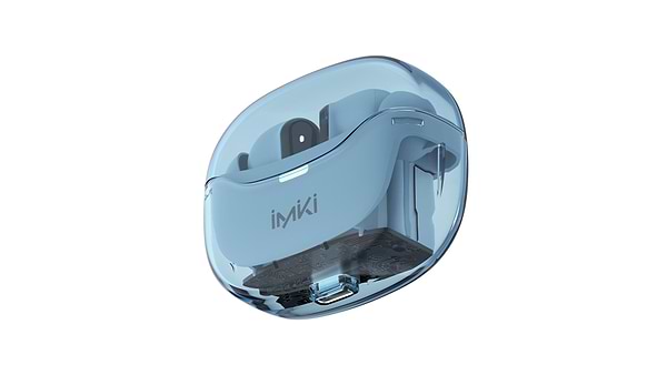 Фото - Наушники вкладыши беспроводные TWS iMiki T14SE Sky Blue