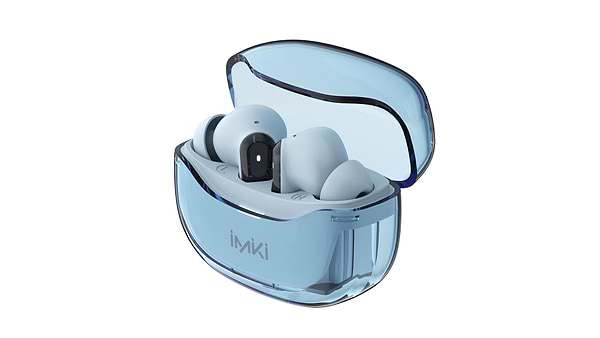 Фото - Наушники вкладыши беспроводные TWS iMiki T14SE Sky Blue