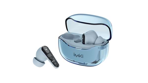 Фото - Наушники вкладыши беспроводные TWS iMiki T14SE Sky Blue