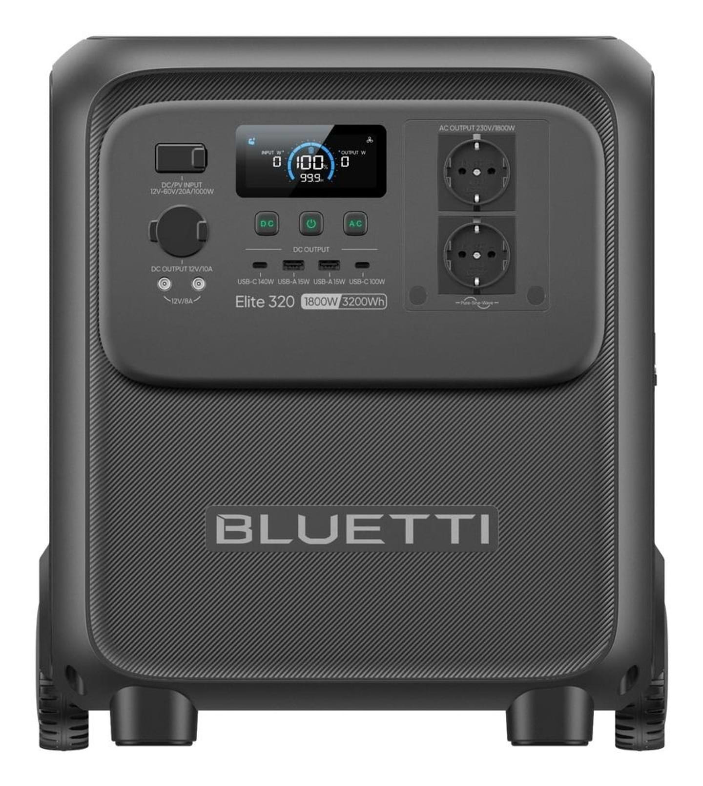 Зарядна станція універсальна Bluetti Elite 320 (1800 Вт, 3200 Вт/год)