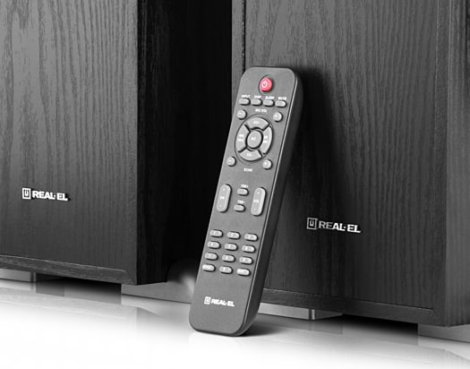 Фото - Акустична система стаціонарна REAL-EL S-2070 Black