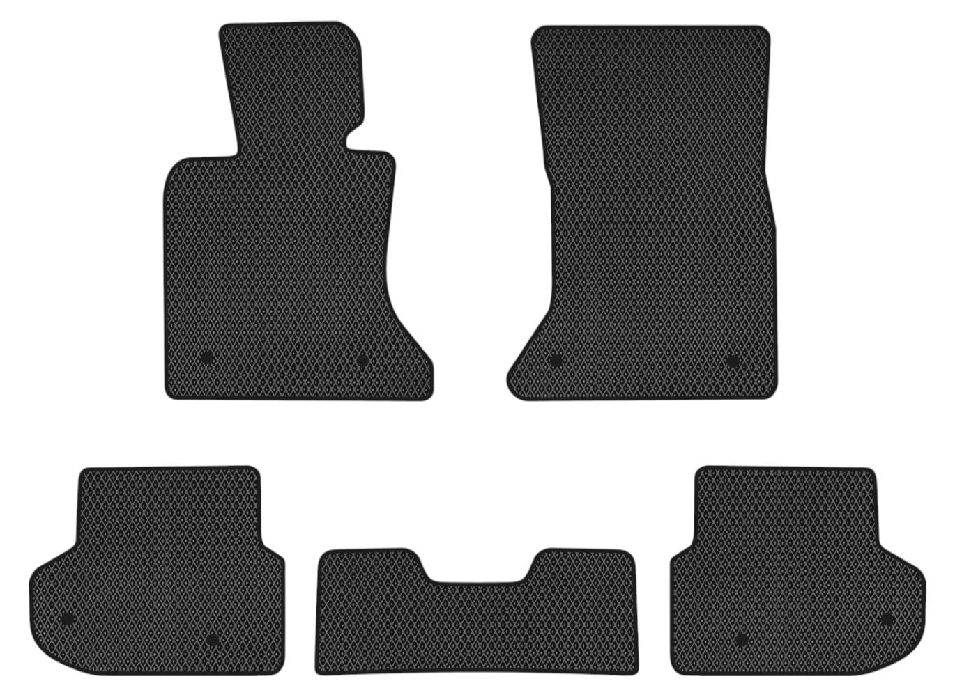 EVA коврики в салон авто EVAtech для 5 Series (F10) (xDrive) Restyling Electric seats BMW 2013-2017 6 поколение Sedan EUBM11058CB5BW8RBB