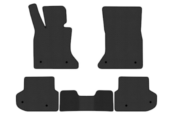 EVA коврики в салон авто EVAtech для 5 Series (F11) (xDrive) Restyling Mechanical seats BMW 2013-2017 6 поколение Combi EUBM11059C5BW8RBB