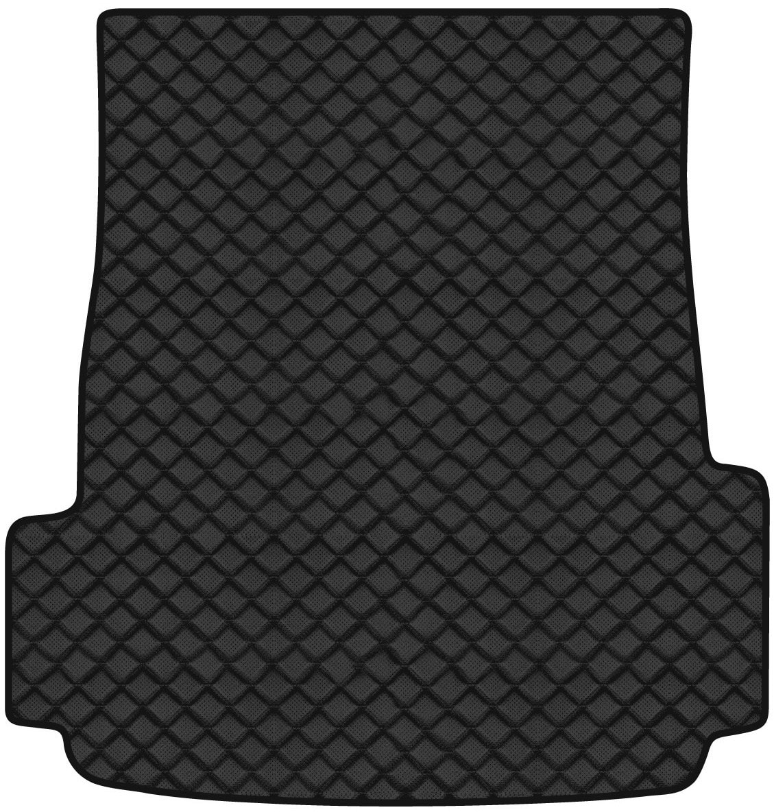 Коврик из экокожи в багажник авто EVAtech для 5 Series (E39) BMW 1995-2004 4 поколение Sedan EU BM11084BO1BBB