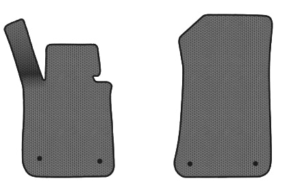 EVA коврики в салон авто передние EVAtech для 1 Series (E87) 5-doors BMW 2004-2012 1 поколение Htb EU (BM11095A2BW4SGB)
