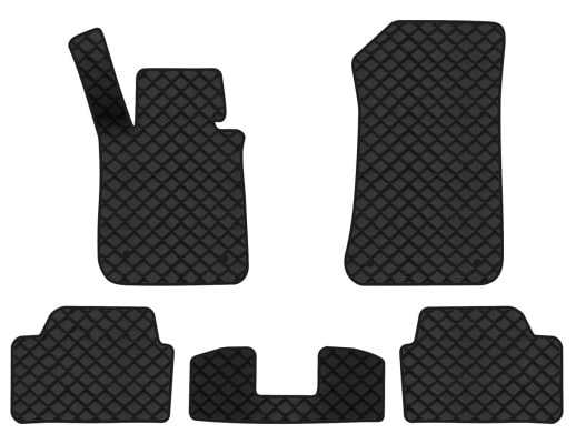 Коврики из экокожи в салон авто EVAtech ECO для 1 Series (E87) 5-doors BMW 2004-2012 1 поколение Htb EU BM11095C5BW4BBB