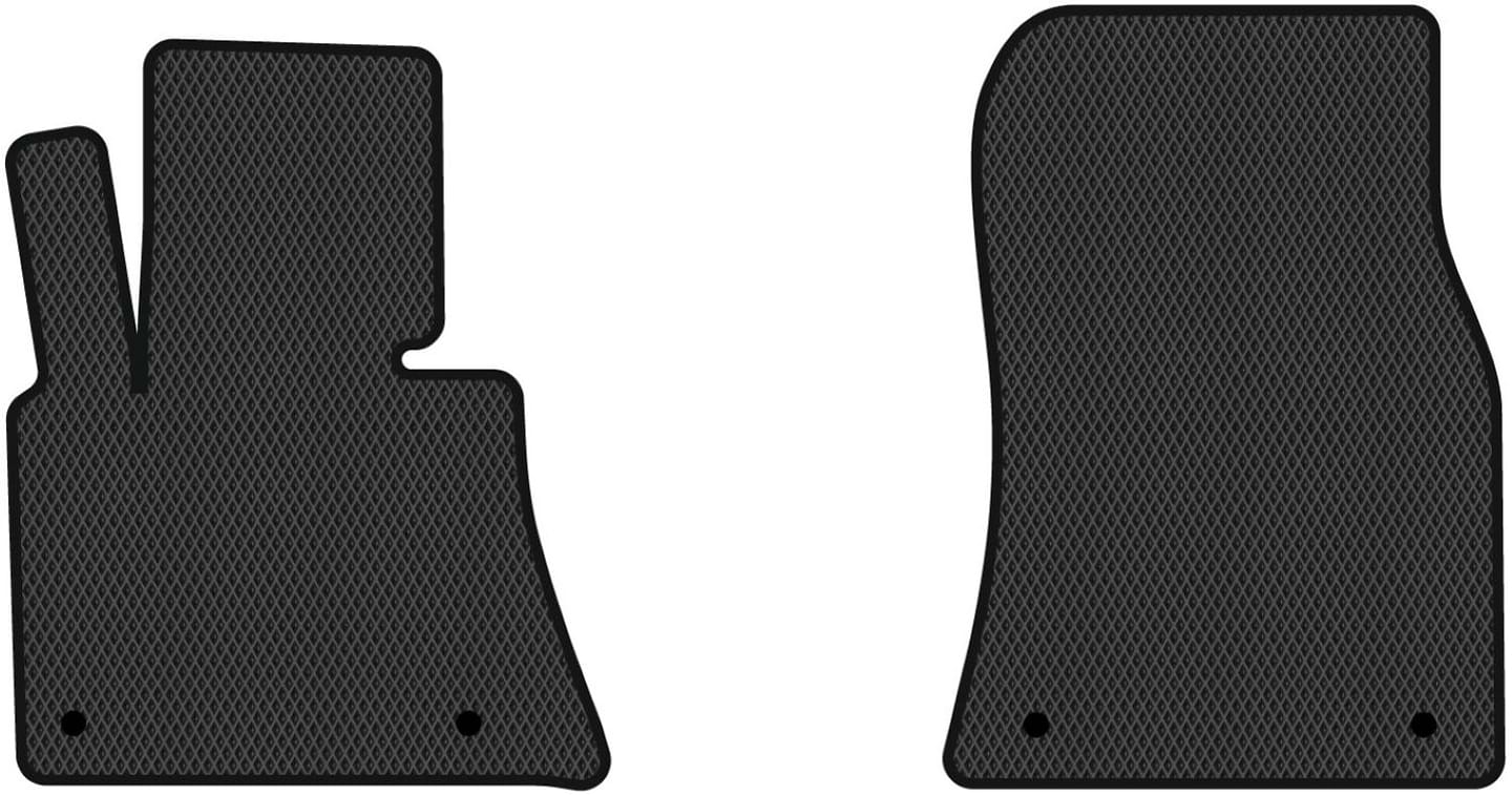 EVA килимки в салон авто передні EVAtech для X5 (E53) Restyling BMW 2003-2006 1 покоління SUV EU (BM12222A2BW4RBB)