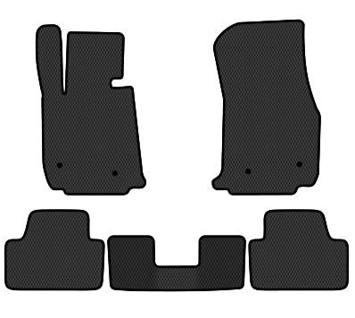 EVA коврики в салон авто EVAtech для 4 Series (F33) RWD BMW 2013-2020 1 поколение Cabrio EUBM12812C5BW4RBB