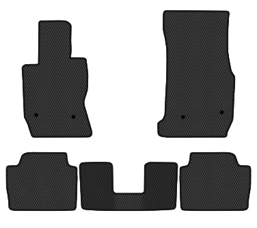 EVA коврики в салон авто EVAtech для 4 Series Gran Coupe (F36) xDrive BMW 2014-2020 1 поколение Sedan USABM12816CB5BW4RBB