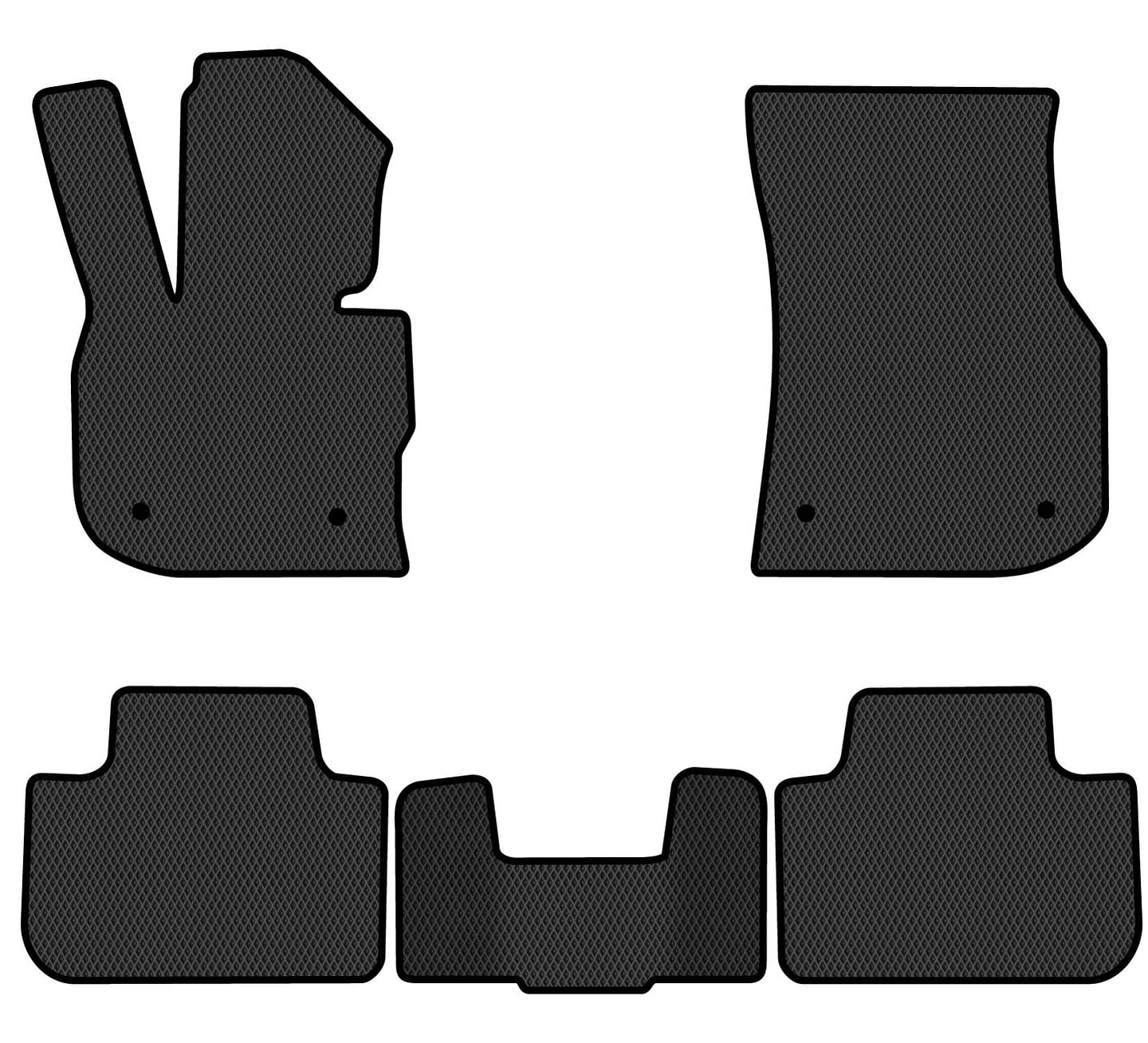 EVA коврики в салон авто EVAtech для X4 (GO2) BMW 2018 2 поколение SUV USABM13384C5BW4RBB