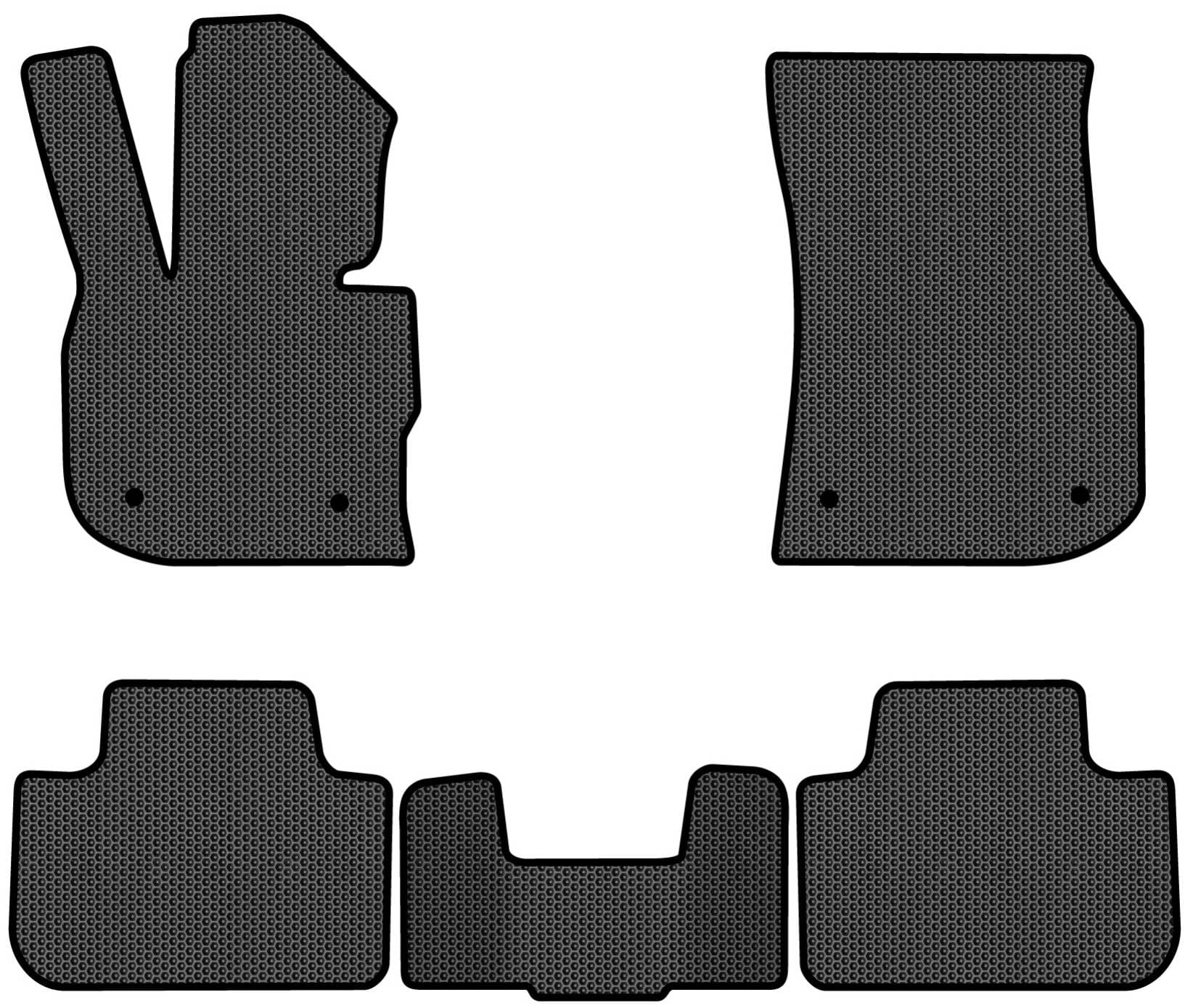EVA коврики в салон авто EVAtech для X4 (GO2) BMW 2018 2 поколение SUV USABM13384C5BW4SBB