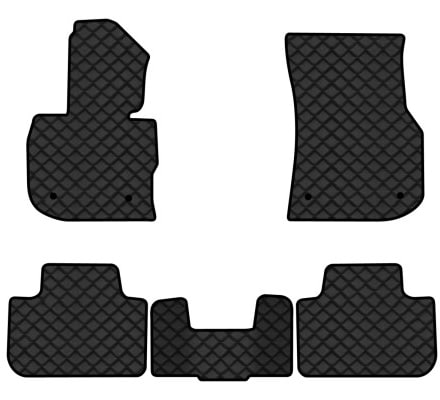 Коврики из экокожи в салон авто EVAtech ECO для X4 (GO2) BMW 2018 2 поколение SUV USA BM13384CB5BW4BBLB