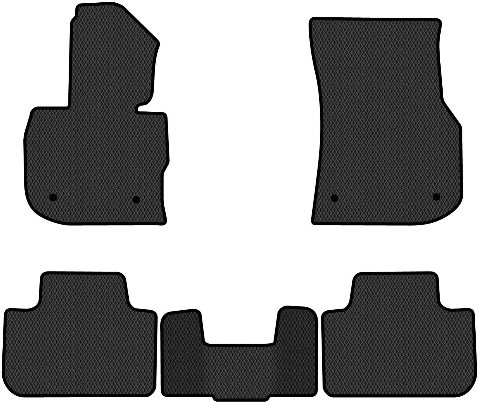 EVA коврики в салон авто EVAtech для X4 (GO2) BMW 2018 2 поколение SUV USA BM13384CB5BW4RBB