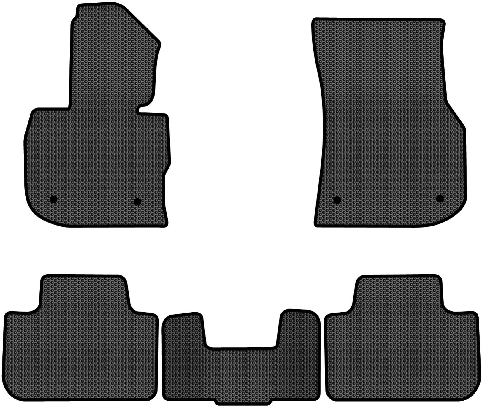 EVA коврики в салон авто EVAtech для X4 (GO2) BMW 2018 2 поколение SUV USA BM13384CB5BW4SBB