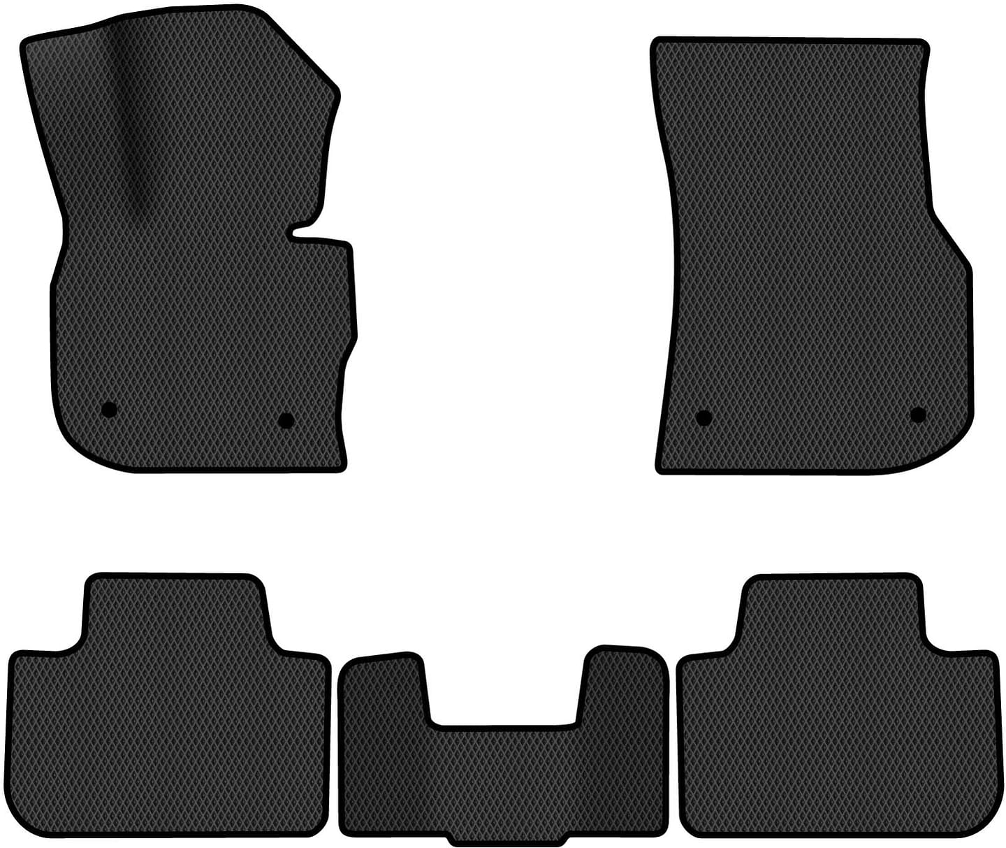 EVA коврики в салон авто EVAtech для X4 (GO2) BMW 2018 2 поколение SUV USA BM13384CD5BW4RBB