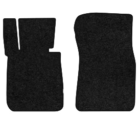 Килимки ворсові в салон авто EVAtech Standard для BMW 1 Series (F21) 3-doors 2012-2019 2 покоління Htb EU чорний кант BM13481A2BM3VEB