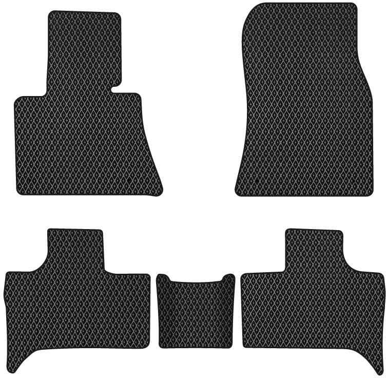 EVA коврики в салон авто EVAtech для X5 (E53) Restyling BMW 2003-2006 1 поколение SUV EU BM14055CB5BM4RBB