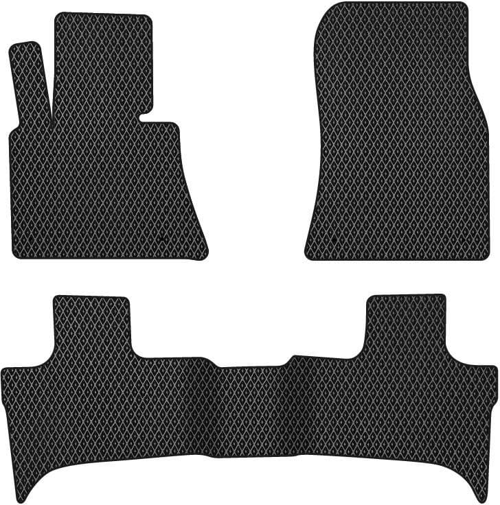 EVA коврики в салон авто EVAtech для X5 (E53) Restyling BMW 2003-2006 1 поколение SUV EU BM14055Z3BM4RBB