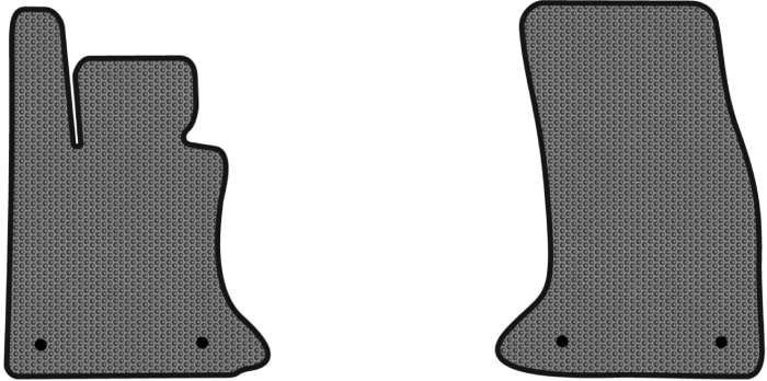 EVA килимки в салон авто передні EVAtech для 5 Series (E60) BMW 2003-2010 6 покоління Sedan EU (BM1419A2BW4SGB)