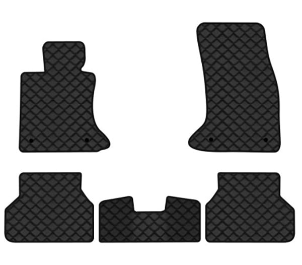 Коврики из экокожи в салон авто EVAtech ECO для 5 Series (E60) BMW 2003-2010 6 поколение Sedan EU BM1419CB5BW4BBB