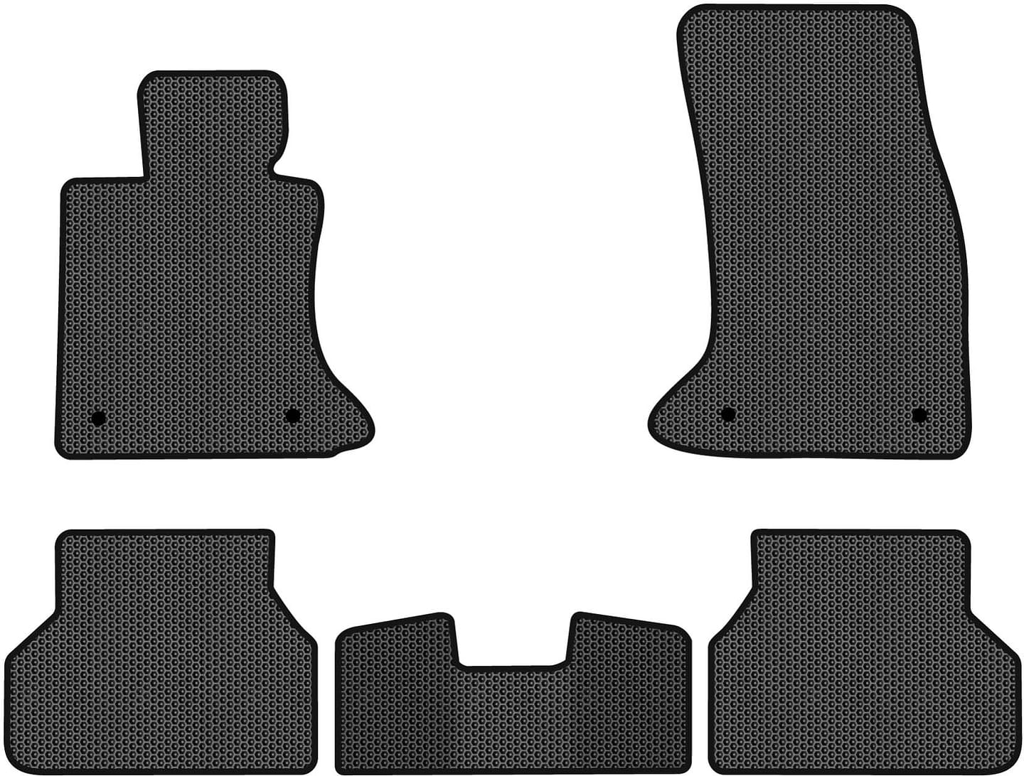 EVA коврики в салон авто EVAtech для 5 Series (E60) BMW 2003-2010 6 поколение Sedan EU BM1419CB5BW4SBB