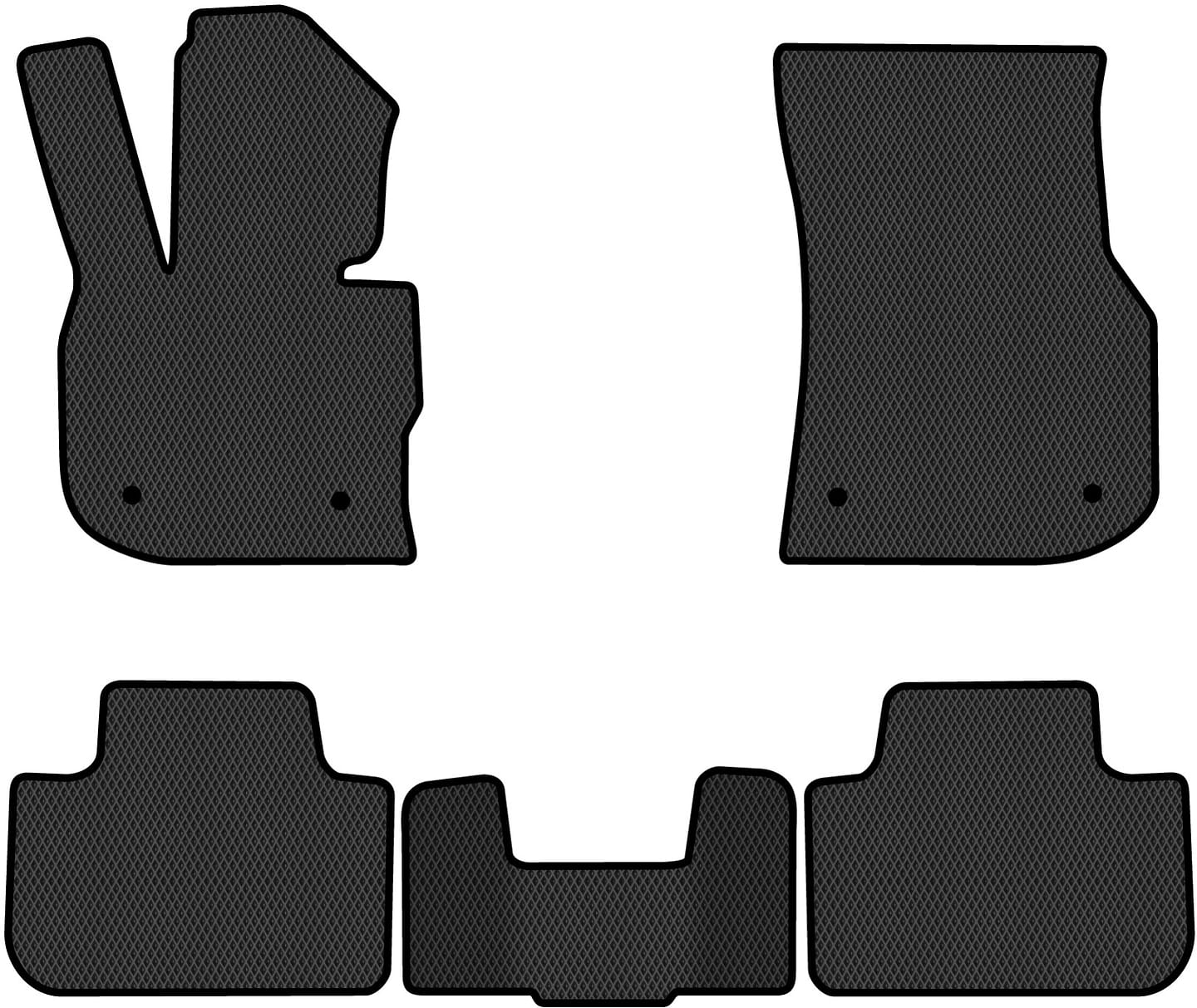 EVA коврики в салон авто EVAtech для X4 (GO2) BMW 2018 2 поколение SUV EU BM1421C5BW4RBB