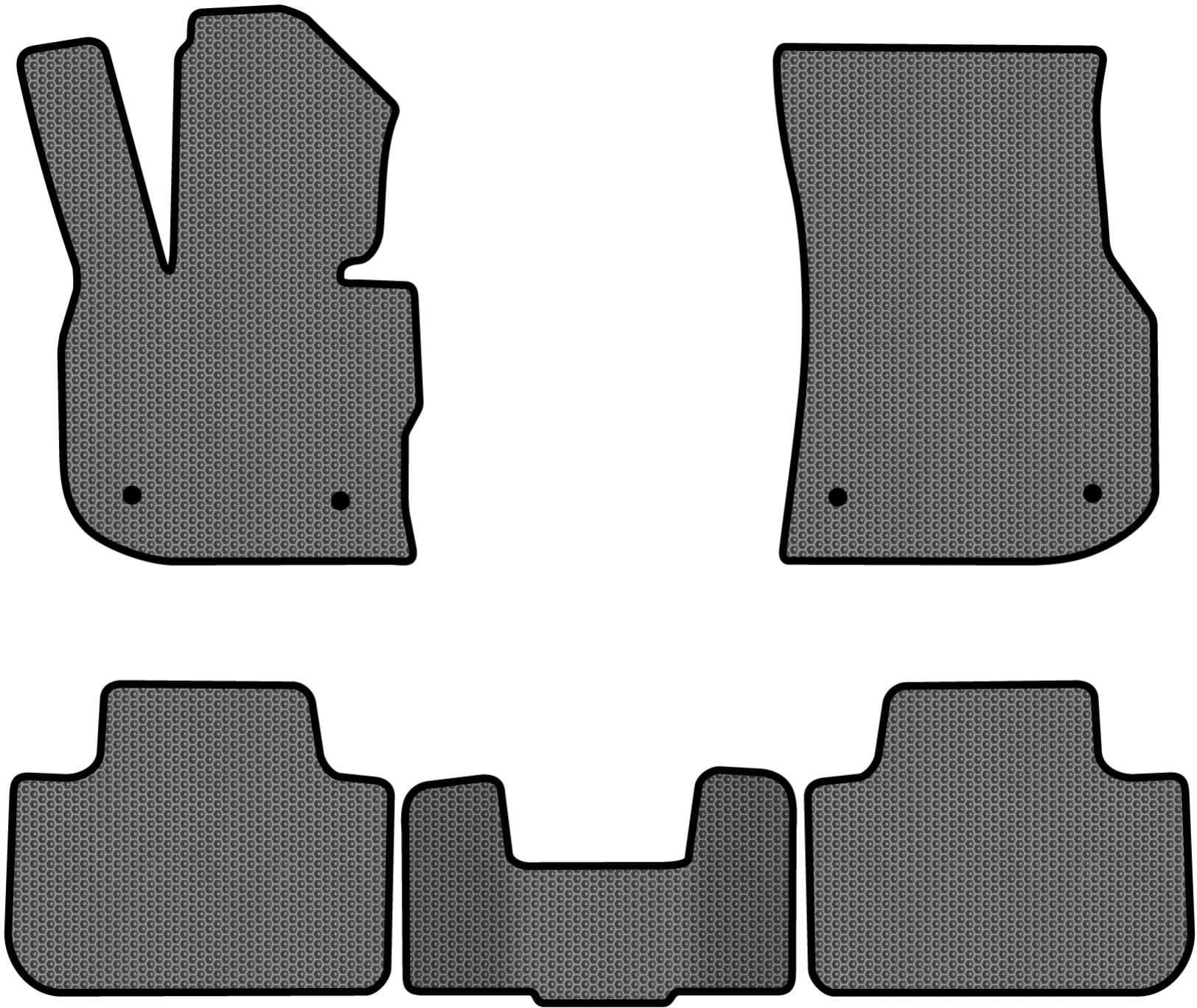 EVA коврики в салон авто EVAtech для X4 (GO2) BMW 2018 2 поколение SUV EU BM1421C5BW4SGB