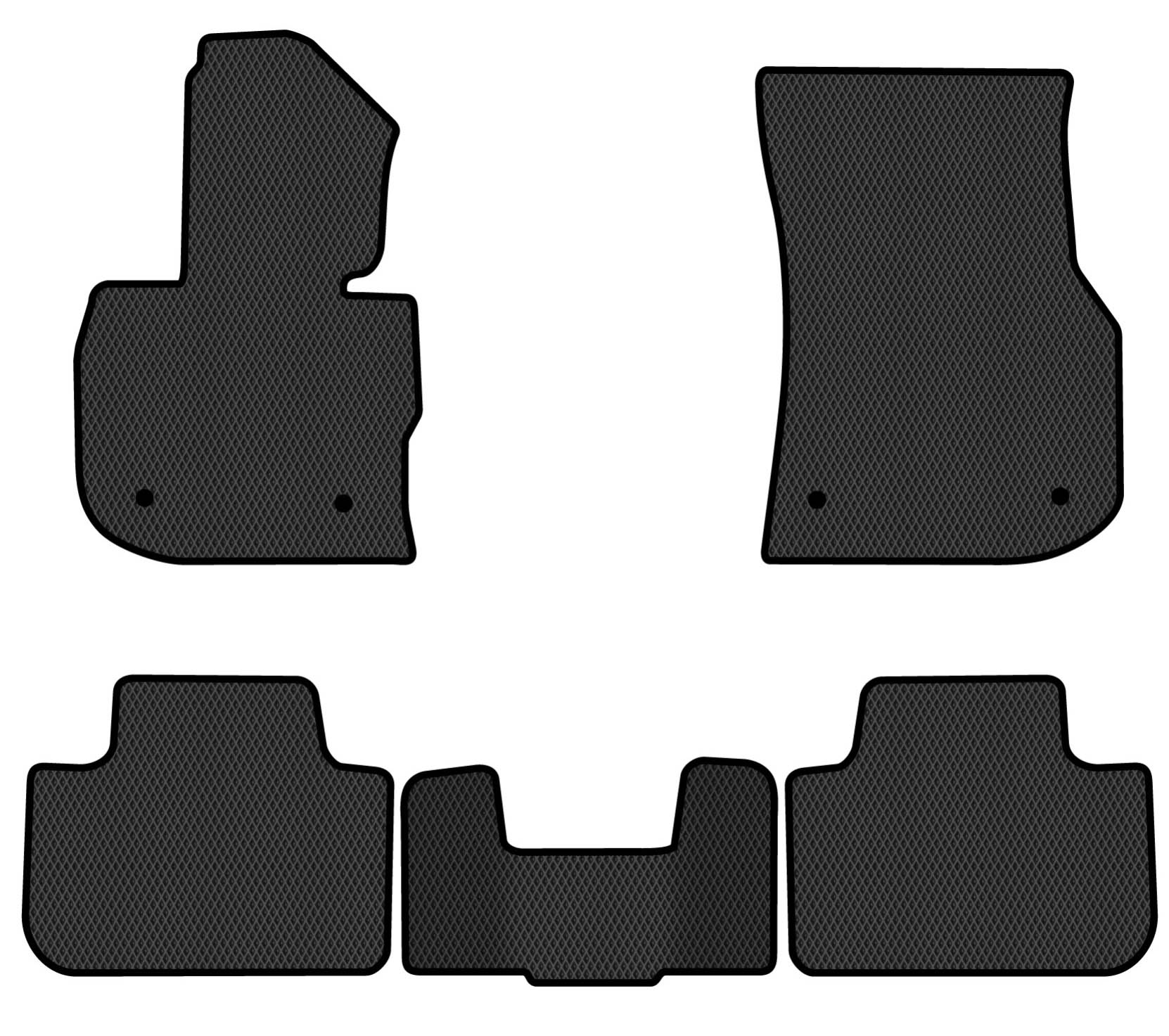 EVA коврики в салон авто EVAtech для X4 (GO2) BMW 2018 2 поколение SUV EU BM1421CB5BW4RBB