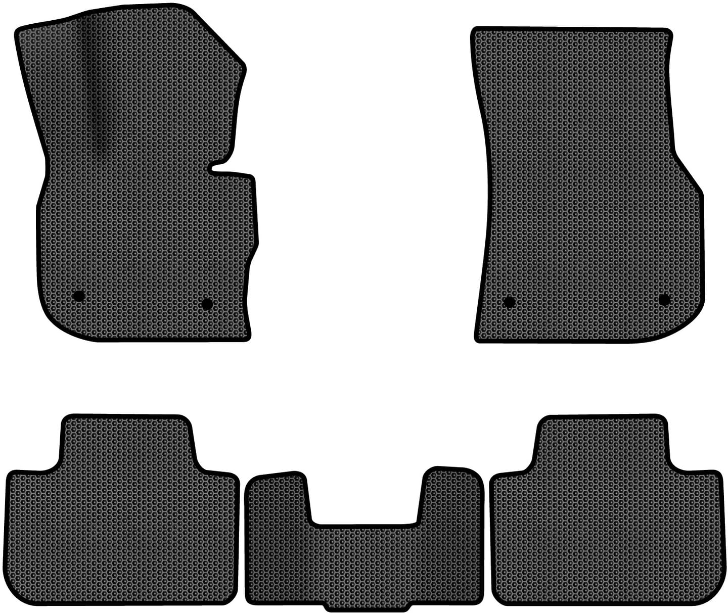 EVA коврики в салон авто EVAtech для X4 (GO2) BMW 2018 2 поколение SUV EU BM1421CD5BW4SBB