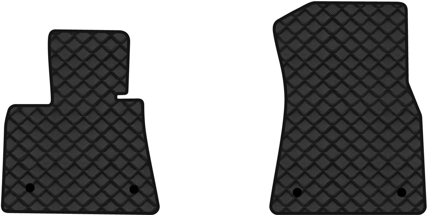 Килимки з екошкіри в салон авто передні EVAtech ECO для X5 (G05) BMW 2018 4 покоління SUV EU BM1523AB2BW4BBB