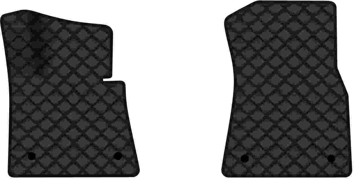 Коврики из экокожи в салон авто передние EVAtech ECO для X5 (G05) BMW 2018 4 поколение SUV EU BM1523AD2BW4BBB