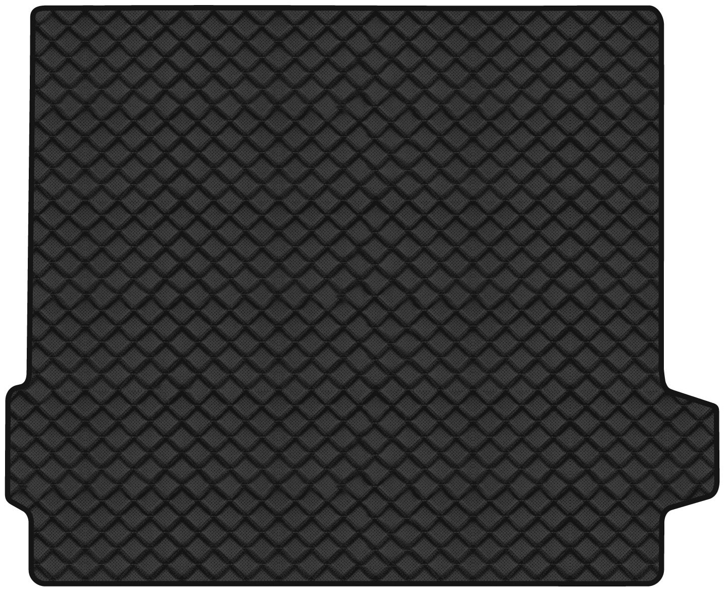 Коврик из экокожи в багажник авто EVAtech ECO для X5 (G05) BMW 2018 4 поколение SUV EU BM1523BA1BBB