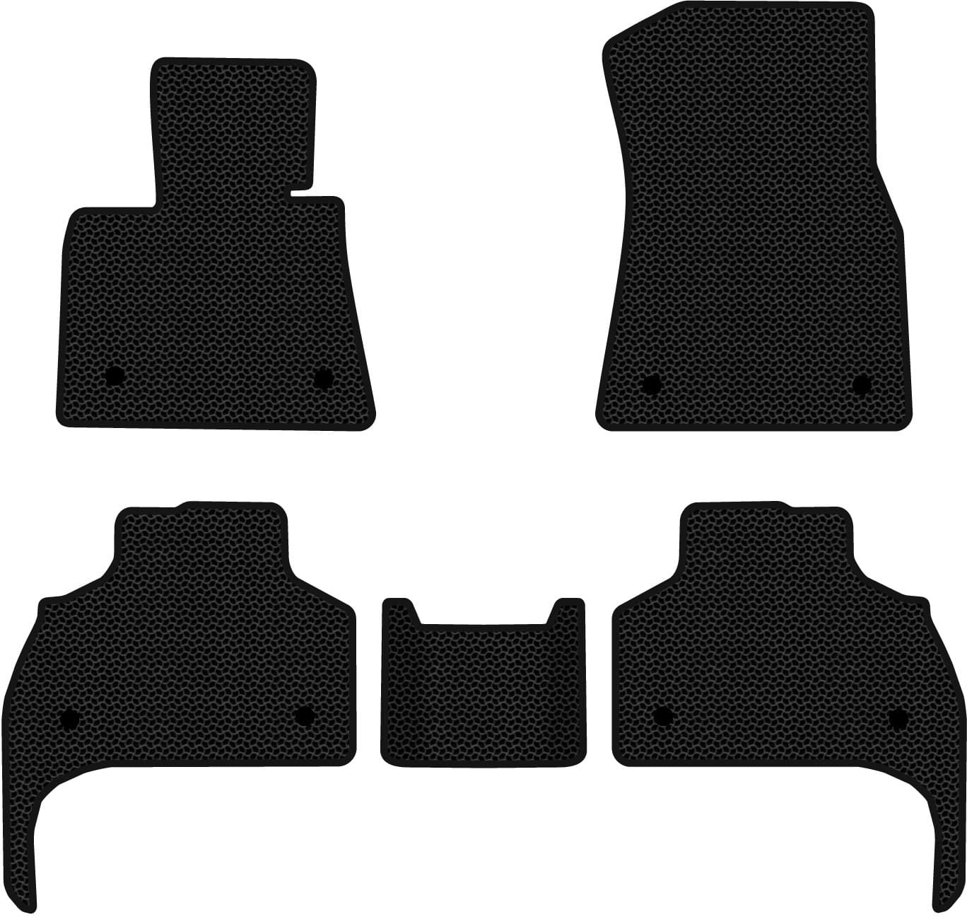 EVA коврики в салон авто EVAtech для X5 (G05) BMW 2018 4 поколение SUV EU BM1523CB5BW8KBB