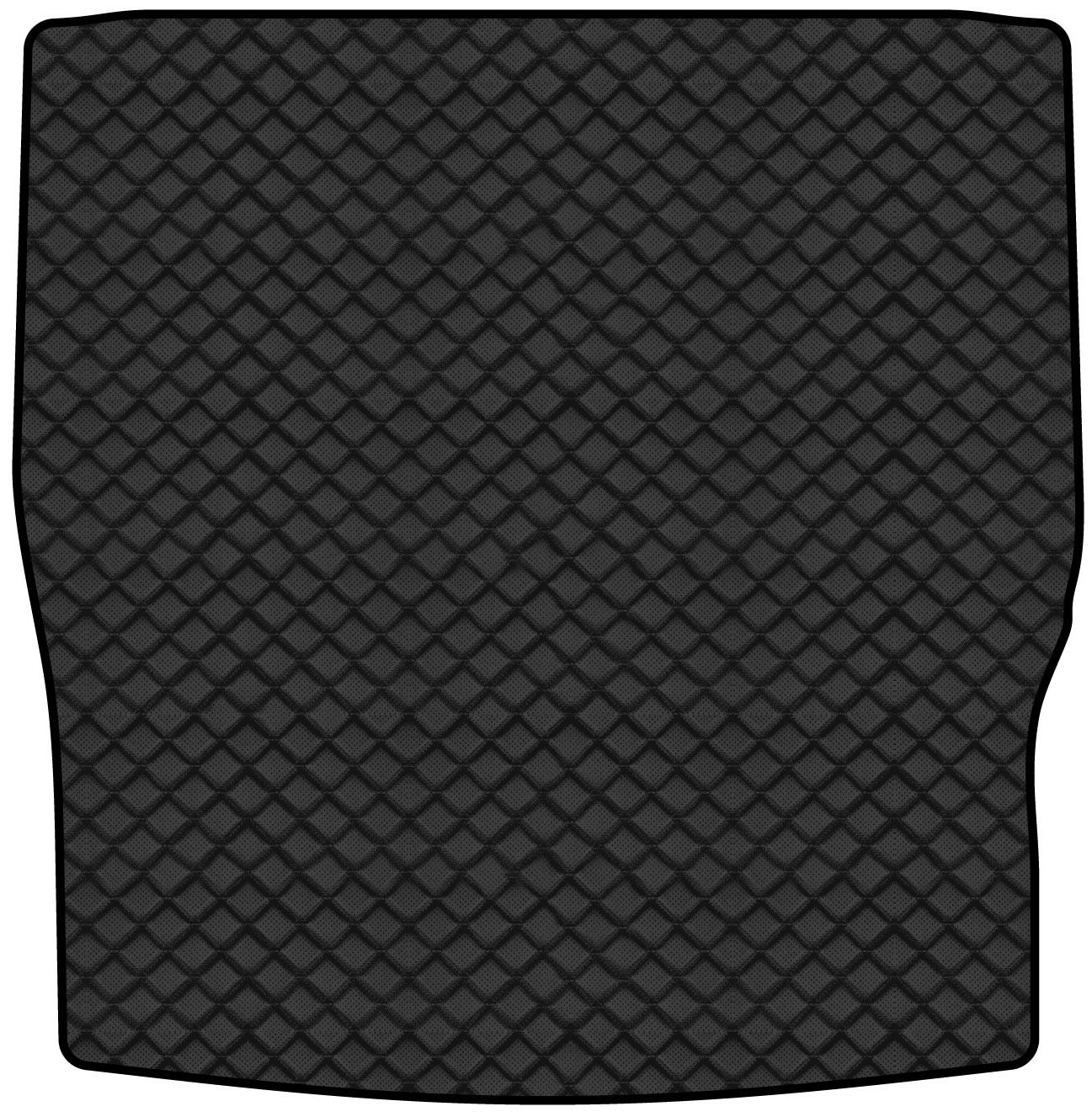 Килимок з екошкіри в багажник авто EVAtech для 3 Series (F30) BMW 2012-2019 6 покоління Sedan USA BM1724B1BBB