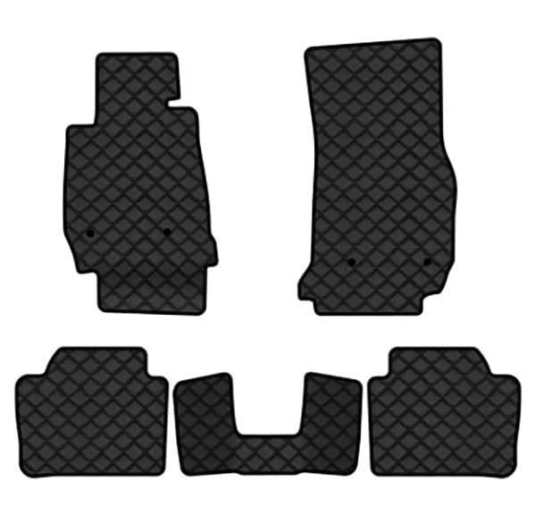 Коврики из экокожи в салон авто EVAtech ECO для 3 Series (F30) BMW 2012-2019 6 поколение Sedan USA BM1724CB5BW4BBB