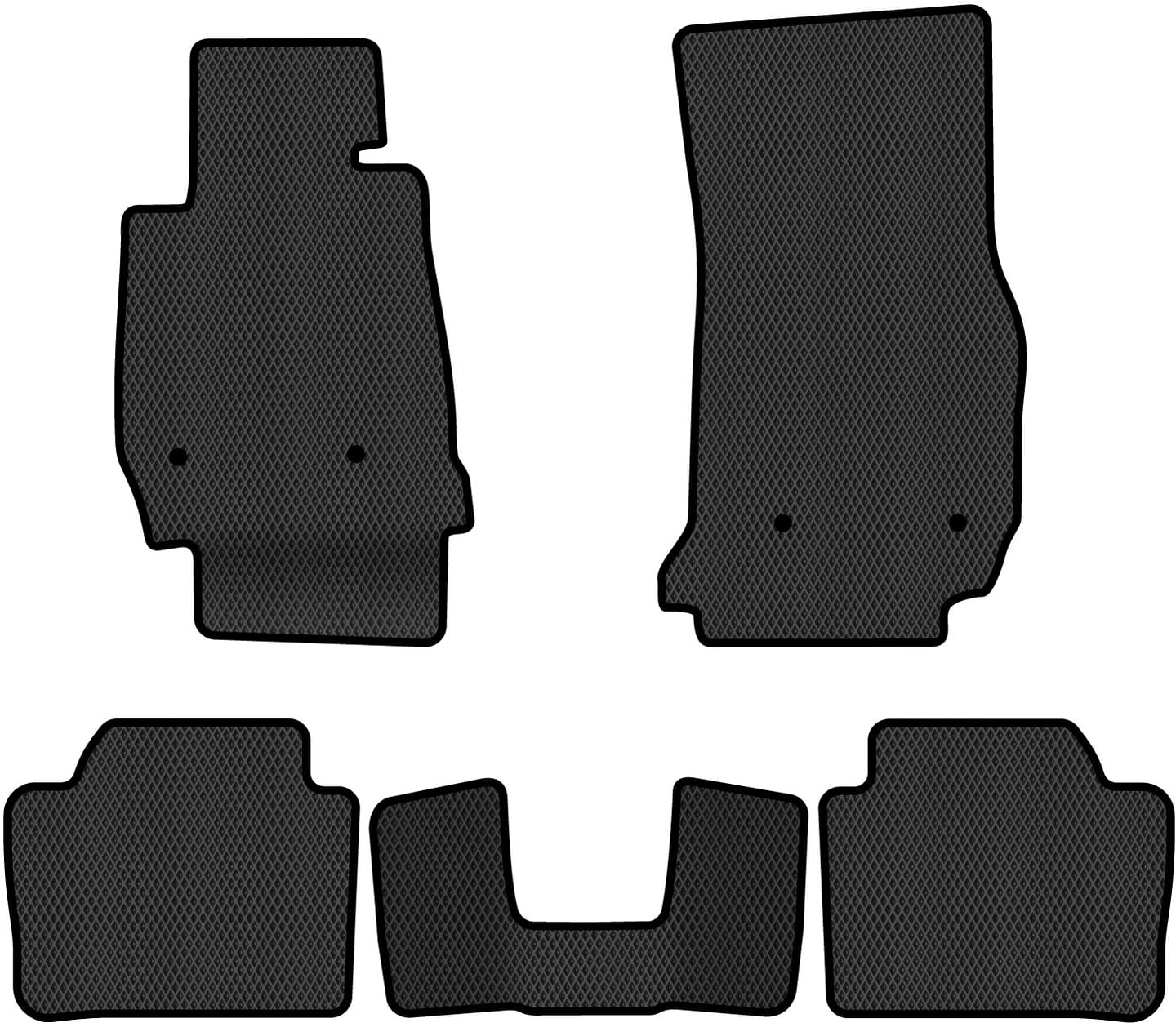 EVA коврики в салон авто EVAtech для 3 Series (F30) BMW 2012-2019 6 поколение Sedan USA BM1724CB5BW4RBB