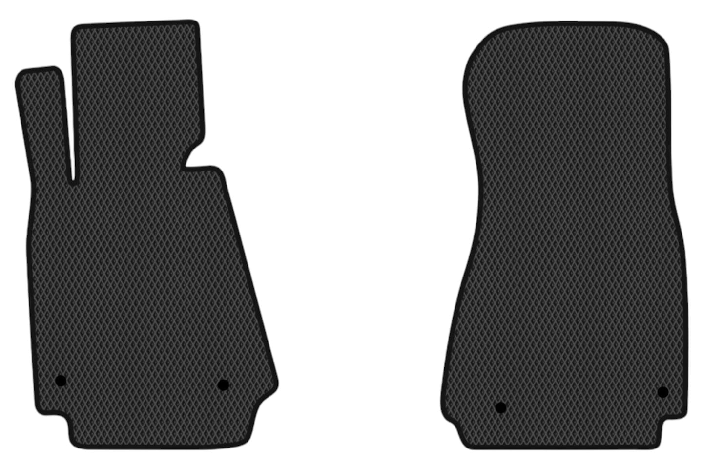EVA килимки в салон авто передні EVAtech для 5 Series (E39) BMW 1995-2004 4 покоління Sedan EU (BM21085A2BW4RBB)